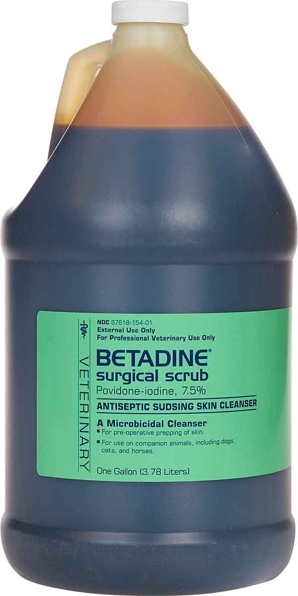 Valley Vet Betadine Surgical Scrub Heath Wound Care Valley
