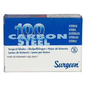 Surgical Blades No 10 (100 ct) - Item # 12344