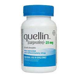 Quellin Carprofen for Dogs (compares to Rimadyl) 25 mg 30 ct - Item # 1235RX