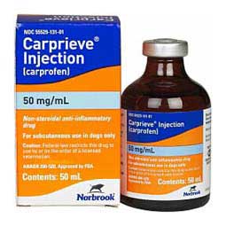 Carprieve Carprofen for Dogs 50 mg/ml 50 ml - Item # 1246RX