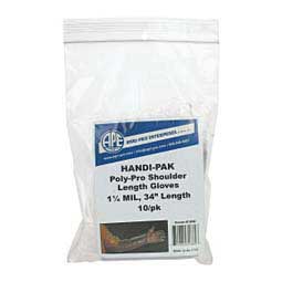 Disposable OB Sleeves Shoulder/Clear 1.25 mil (10 ct) - Item # 12492