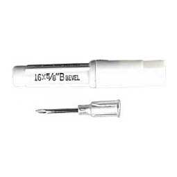 Disposable Needles-Aluminum Hub 1 ct (16 ga x 5/8 in) - Item # 12525