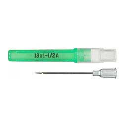Disposable Needles-Aluminum Hub 1 ct (18 ga x 1 1/2 in) - Item # 12532