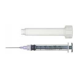 Disposable Syringes with Needles 1 ct (3 cc w/21 ga x 1 in) - Item # 12546