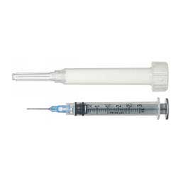 Disposable Syringes with Needles 1 ct (3 cc w/22 ga x 3/4'') - Item # 12548