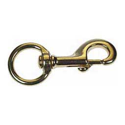 Brass Round Bolt Snap 1 1/4'' - Item # 12581