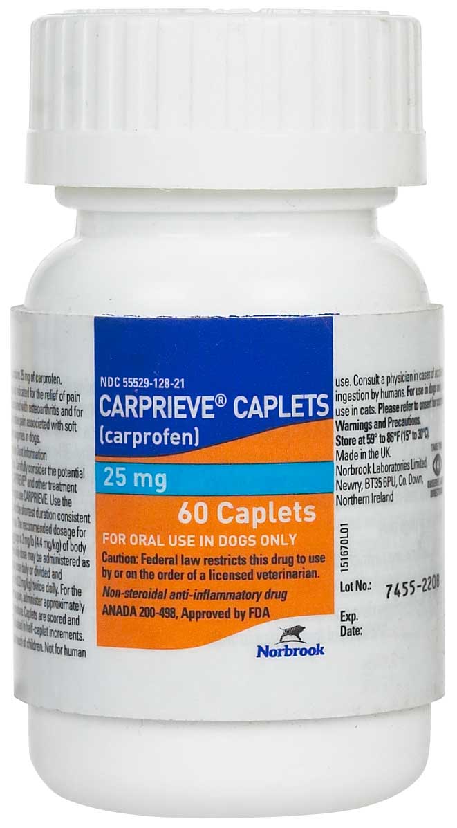 carprieve for dogs dosage