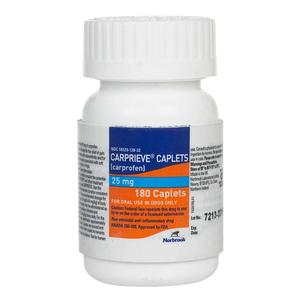 Carprieve Carprofen for Dogs 25 mg 180 ct - Item # 1260RX