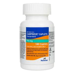 Carprieve Carprofen for Dogs 75 mg 180 ct - Item # 1262RX