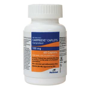 Carprieve Carprofen for Dogs 100 mg 60 ct - Item # 1263RX