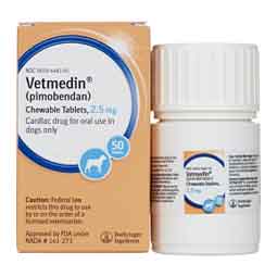 Vetmedin for Dogs 2.5 mg 50 ct - Item # 1266RX