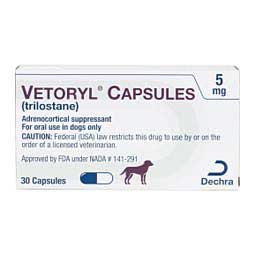 Vetoryl for Dogs 5 mg 30 ct - Item # 1272RX