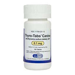 Thyro-Tabs Canine 0.1 mg 120 ct - Item # 1282RX