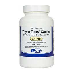 Thyro-Tabs Canine 0.1 mg 1000 ct - Item # 1283RX