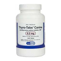 Thyro-Tabs Canine 0.2 mg 1000 ct - Item # 1285RX