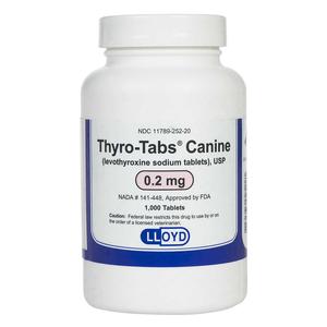 Thyro-Tabs Canine 0.2 mg 1000 ct - Item # 1285RX