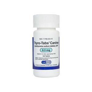 Thyro-Tabs Canine 0.3 mg 120 ct - Item # 1286RX