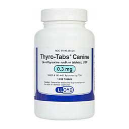 Thyro-Tabs Canine 0.3 mg 1000 ct - Item # 1287RX