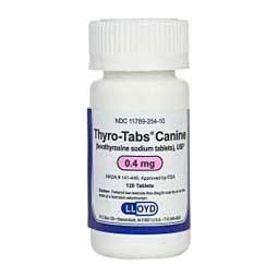 Thyro-Tabs Canine 0.4 mg 120 ct - Item # 1288RX