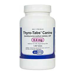 Thyro-Tabs Canine 0.4 mg 1000 ct - Item # 1289RX