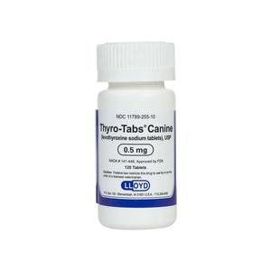 Thyro-Tabs Canine 0.5 mg 120 ct - Item # 1290RX