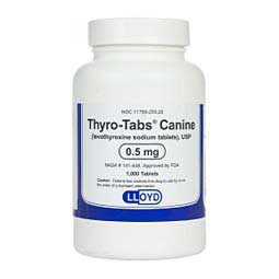 Thyro-Tabs Canine 0.5 mg 1000 ct - Item # 1291RX