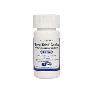 Thyro-Tabs Canine 0.6 mg 120 ct - Item # 1292RX