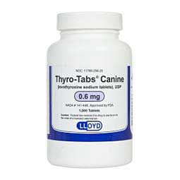 Thyro-Tabs Canine 0.6 mg 1000 ct - Item # 1293RX