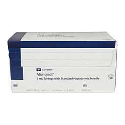 Disposable Syringes with Needles 100 ct (3 cc w/20 ga x 1 in) - Item # 12957