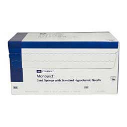 Disposable Syringes with Needles 100 ct (3 cc w/22 ga x 3/4'') - Item # 12960