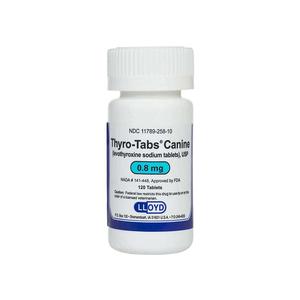 Thyro-Tabs Canine 0.8 mg 120 ct - Item # 1297RX