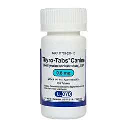 Thyro-Tabs Canine 0.8 mg 120 ct - Item # 1297RX