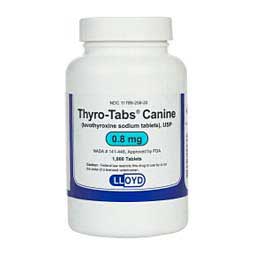 Thyro-Tabs Canine 0.8 mg 1000 ct - Item # 1298RX