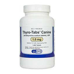 Thyro-Tabs Canine 1 mg 1000 ct - Item # 1300RX
