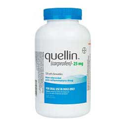 Quellin Carprofen for Dogs (compares to Rimadyl) 25 mg 120 ct - Item # 1308RX