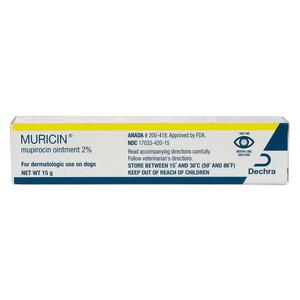 Muricin Mupirocin 2% for Dogs 15 gm - Item # 1316RX