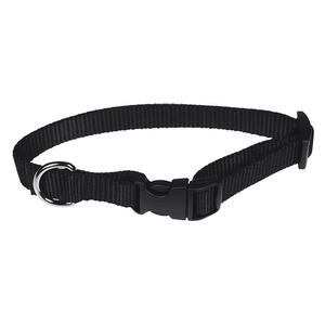 Scott's Adjustable Dog Collar Black 3/4 x 10-16 in - Item # 13324