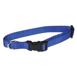 Scott's Adjustable Dog Collar Blue 3/4 x 10-16 in - Item # 13324