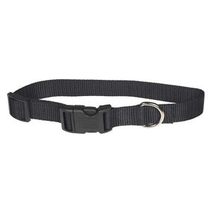 Scott's Adjustable Dog Collar Black 1 x 18-26 in - Item # 13325