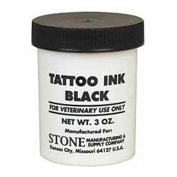 Tattoo Ink for Veterinary Use Black 3 oz jar - Item # 13418