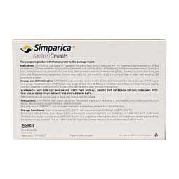 Simparica Chewable Tablets for Dogs 5.6-11 lbs 6 ct - Item # 1360RX