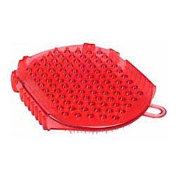 Two Sided Livestock Grooming Massage Jelly Scrubber Red - Item # 13691