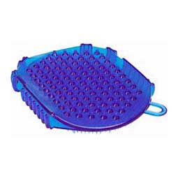 Two Sided Livestock Grooming Massage Jelly Scrubber Purple - Item # 13691