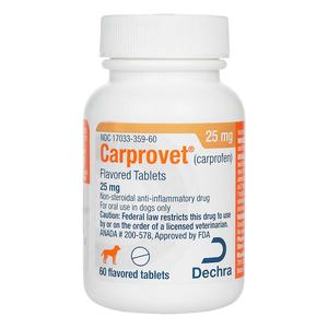 Carprovet Carprofen (compares to Rimadyl) 25 mg 60 ct - Item # 1373RX