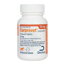 Carprovet Carprofen (compares to Rimadyl) 75 mg 60 ct - Item # 1375RX