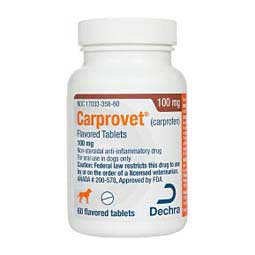 Carprovet Carprofen (compares to Rimadyl) 100 mg 60 ct - Item # 1377RX