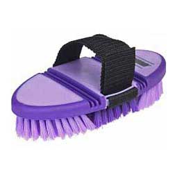 Soft Grip Flex Horse Grooming Body Brush Purple - Item # 13854