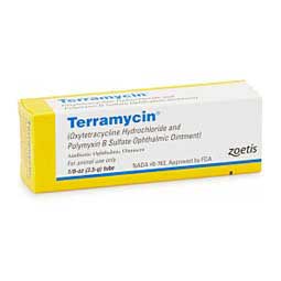 Terramycin Ophthalmic Ointment for Animal Use 3.5 gm 1 ct (OTC) - Item # 14030