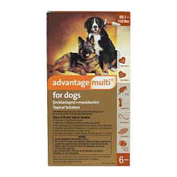 Advantage Multi for Dogs 88-110 lbs 6 ct - Item # 140RX