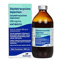 Oxytetracycline Injection 200 for Cattle and Swine 500 ml - Item # 1416RX